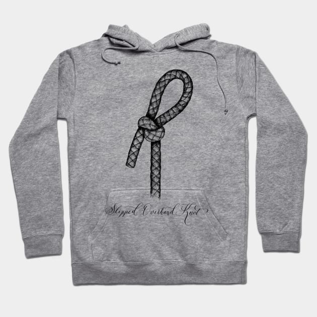 Slipped Overhand Knot Hoodie by illucalliart